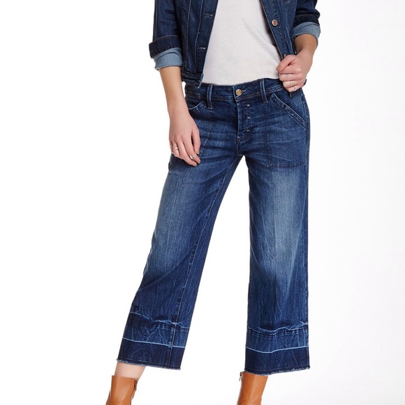 Rise Cropped Gaucho Jeans | Poshmark